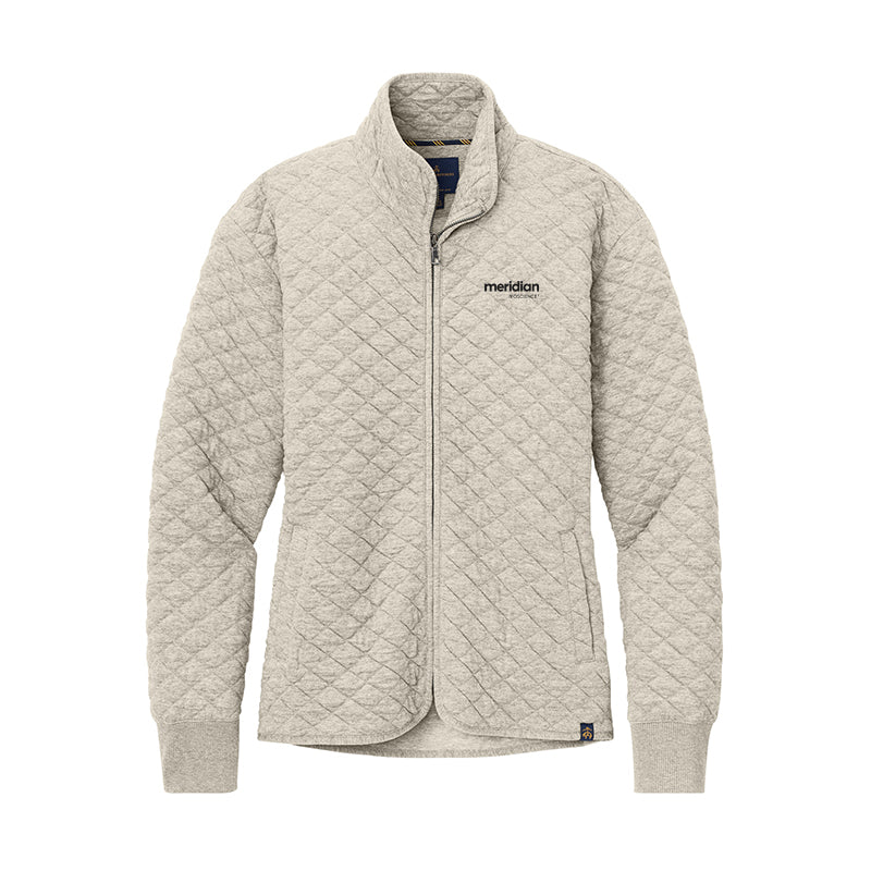 Brooks Brothers Women's Diamond Quilt Full-Zip