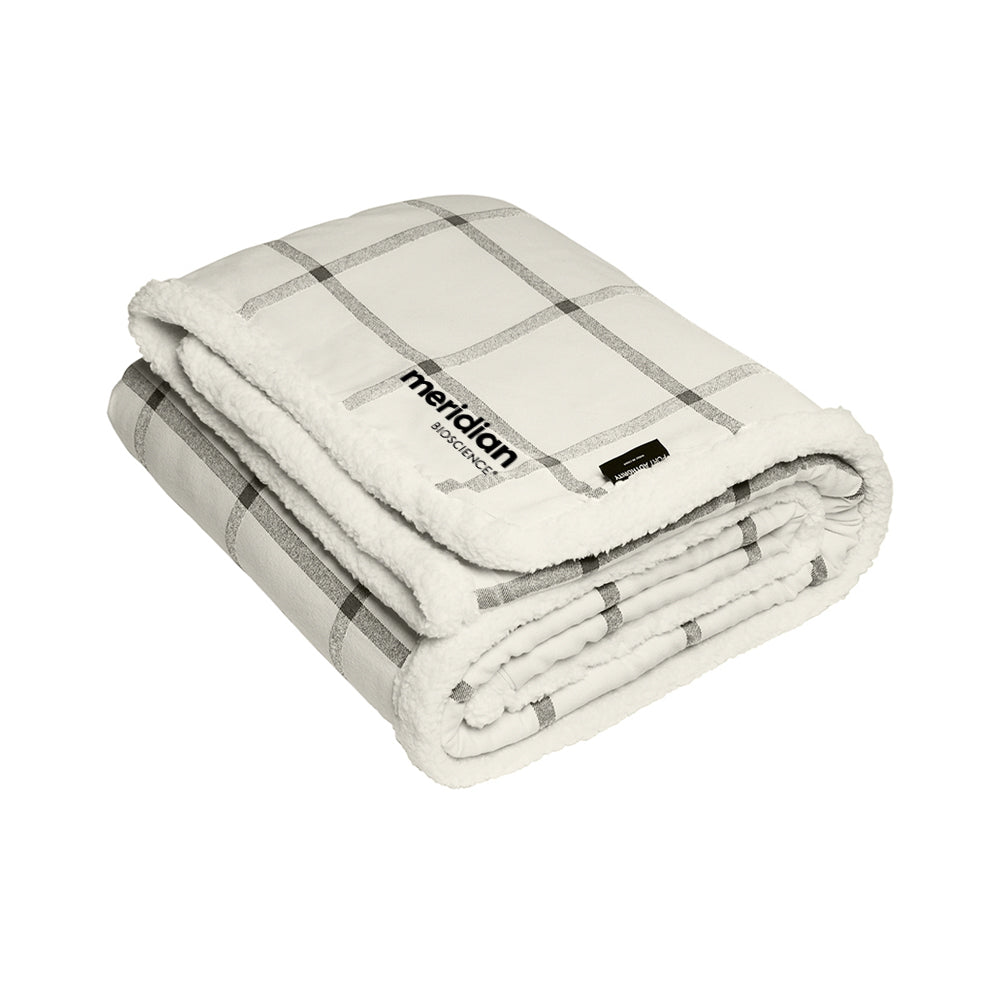 Port Authority Flannel Sherpa Blanket