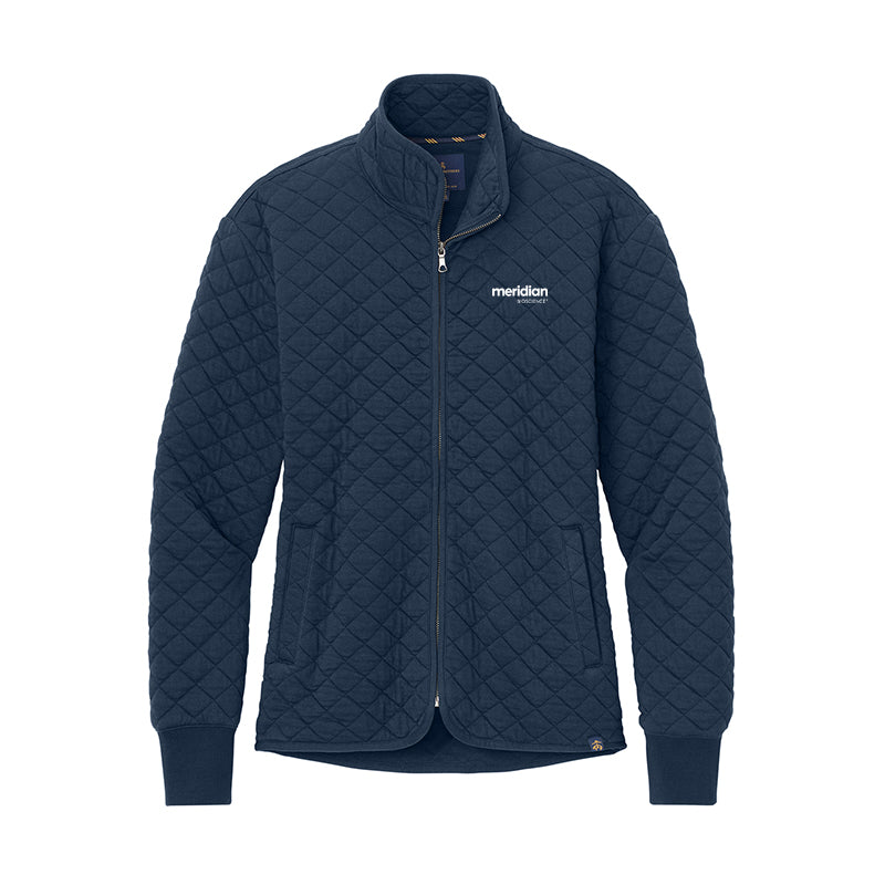 Brooks Brothers Women's Diamond Quilt Full-Zip