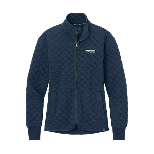 Brooks Brothers Women's Diamond Quilt Full-Zip