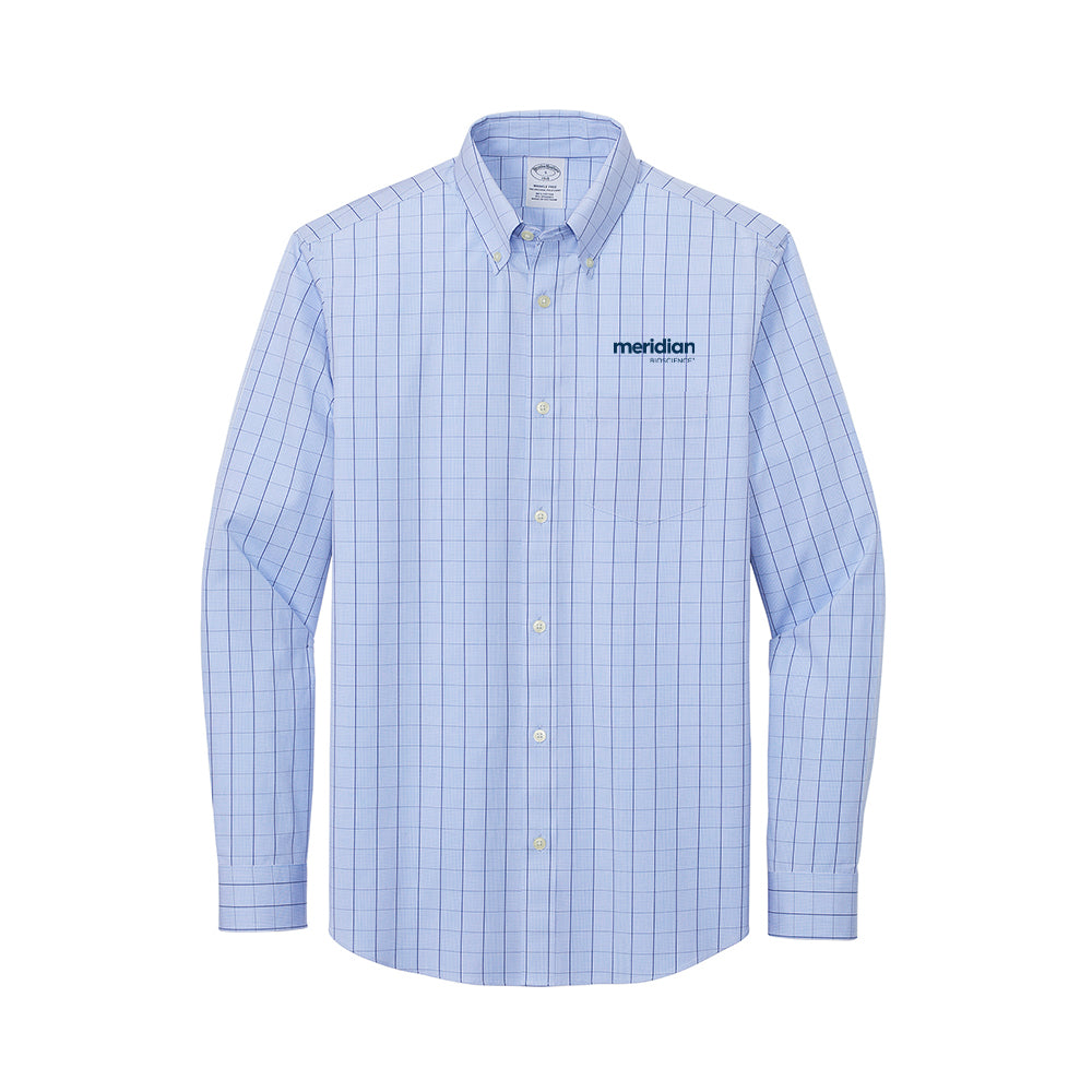 Brooks Brothers Wrinkle-Free Stretch Patterned Shirt